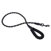 Поводок NUNBELL д/собак круглый 150х1.2см, с мягкой ручкой, светоотражающий микс арт.31019-0322