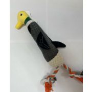 Игрушка д/собак Птица WOGY 40х9х7см пищалка с канатами микс арт.10922-8551