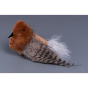 Игрушка д/кошек WOGY Птичка 15х6х4см с мятой арт.2024-2665