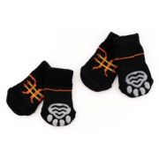 Носки WOGY д/животных р-р S l=6см, b=3.5/2.5см с нескользящей подошвой, микс арт.2024-0867 Код272428