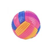 Игрушка д/собак Мяч NUNBELLигольчатый d=9см пищалка арт.10922-8791