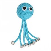 Игрушка д/кошек WOGY Осьминог 13х4см сизалевая арт.2024-1333