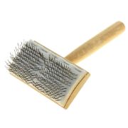 Пуходерка «ВАКА» деревянная для кавказских овчарок без капель [92865]