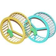 Колесо д/грызунов d=14см  подвесное пластик (19169) Вака  1/20