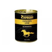 Гурман Голден 340,0 д/собак конина натуральная в желе 3716 1/12