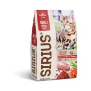SIRIUS д/кошек 1,5кг Мясной рацион 5635   6/24