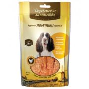 Деревенские лакомства куринные ломтики сушеные 90г  79711144  1/80