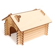 Изба для грызунов с рисунком малая LM9754 Размер (120х150х100мм)