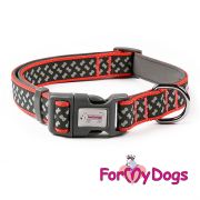 Ошейник оранжевый светоотражающий (L; 1880