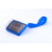 Пуходерка «ВАКА» пластмассовая для собак длинношёрстных большая без капель 77992