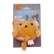 Игрушка д/кошек WOGY Зверята 8х8х4см мягкая, микс арт.2024-1323