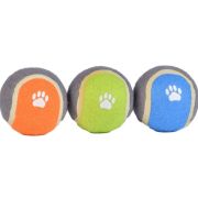 Игрушка д/собак Набор мячей NUNBELL д/собак 3шт d=6.5см, микс арт.TIAG7716 Код254777