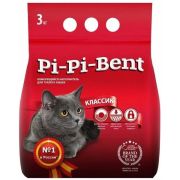 Наполнитель PI-PI-BENT д/кошек КОМКУЮЩИЙСЯ Classic  полиэтиленов. пакет 3 кг