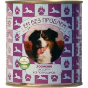 Ем без проблем 750,0 д/собак ассорти из потрошков 1/9