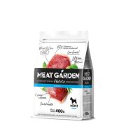 Meat Garden для взрослых собак мелких пород с уткой и яблоком 400 г/1*20  6021