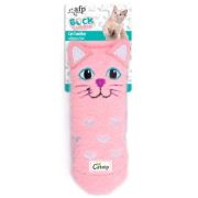 Игрушка д/кошек Носок Кошка c кош.мятой All For Paws Sock 20*8,2*3см