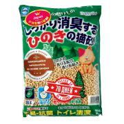 Наполнитель ЯПОНИЯ д/кошек ДРЕВЕСНЫЙ КОМКУЮЩИЙСЯ хиноки (японская ель) 7л 741309