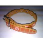 Ошейник №12 безразмерный с блочкой до 28см 1203