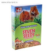SEVEN SEEDS Корм д/хомяков 500гр с орехом S108 1/12