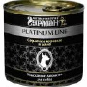 Гурман Платинум 240,0 д/соб сердечки курин.в желе 4058 1/12-