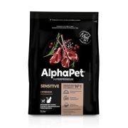 AlphaPet Superpremium 0.4 кг д/кошек и котов взросл. с чувствительным пищ. с ягненком 1/14  1010