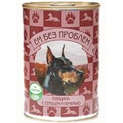 Ем без проблем 410,0 д/собак говядина с сердцем и печенью 1/20