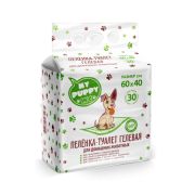 Пеленки 40*60 см 30шт впитывающие My Puppy WC ГЕЛЬ   1/16  2931