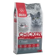 BLITZ Classic 2 кг д/к ADULT CATS CHICKEN/ Курица 1/6 шт  0252