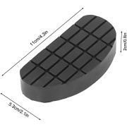 Резино-пластиковая колодка для копыт. 110мм