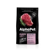AlphaPet Superpremium 7 кг д/щенков, беременных и кормящих собак средних пород с говядиной и рисом 1423  1/1