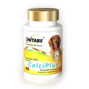 Юнитабс UT КальцийПлюс CalciPlus с Q10 для собак  1/8*