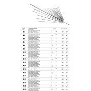 Зонд хирургический пуговчатый двухсторонний, 300x2 мм