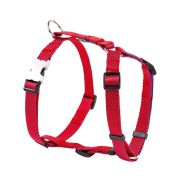 Шлейка Аркон Dog&Vogue NEO красная 2,5 см