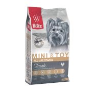 BLITZ Classic 2 кг д/с ADULT MINI&TOY/ миниатюрных пород 1/6шт  0528