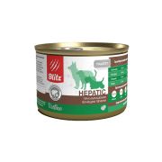 Blitz Dog 200г. Vetline Hepatic корм консервированный полнорационный диетический при нарушении функции печени с индейкой 2155 1/12