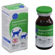 Флексопрофен 2,5% 10мл.д/соб.и кош..(Вик)