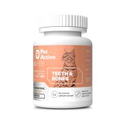 PetActive витаминно - минеральный комплекс для кошек для укрепления зубов и костей 50гр  1/35--