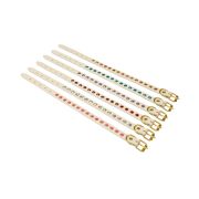 Ошейник №12 стразы 22-28см Арт1205