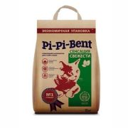 Наполнитель PI-PI-BENT д/кошек КОМКУЮЩИЙСЯ Сенсация свежести бумажный крафт-пакет 10кг