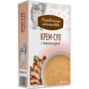 Деревенские лакомства д/кош «Крем-суп с морским угрём