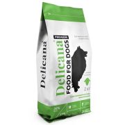 Delicana сух.д/собак средних пород ягненок с рисом 2кг / 1*6 2009