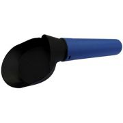 Стакан первых струек молока продольный, синий, объем 300 мл.