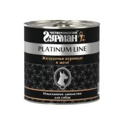 Гурман Платинум 525г д/соб  Калтыки и языки в желе для собак 8903  1/6