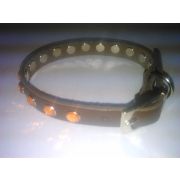 Ошейник №10 стразы 22-28см  АРТ1183