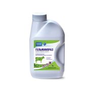 Гельминпраз. Антигельминтное средство ( празикв.- 30 мг, фенбенд.-10 мг, ивермек.- 4 мг,) Суспензия для приема внутрь 1л.