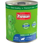 Гурман МА 340,0 д/щенков с кроликом 9824 1/12*