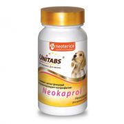 Юнитабс Неокапрол, для щенков и собак 100 таб. 1/12