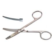 Ножницы вертикально-изогнутые тупоконечные 140 мм Н-3