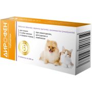 Дирофен таб Плюс (кошки+собаки мелк и ср. пород.) №6   1573 1/40