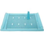 Туалет д/собак Keiko с решеткой и столбиком большой 75*50*5,5см